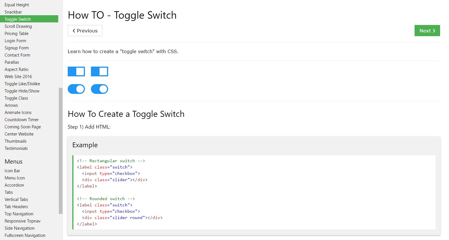  Effective ways to  set up Toggle Switch