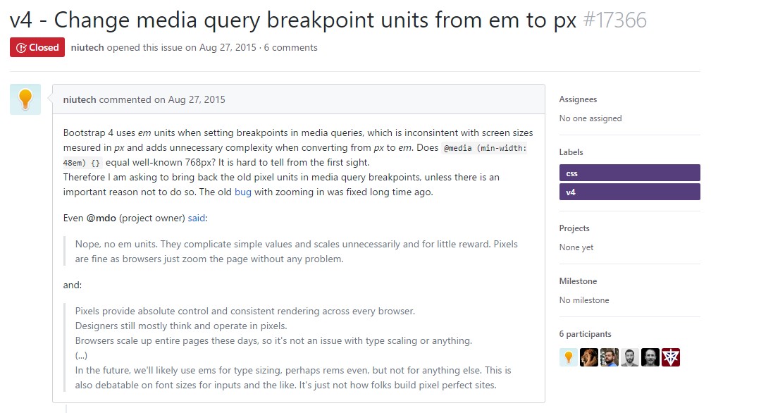  Modify media query breakpoint  systems from 'em' to 'px' 