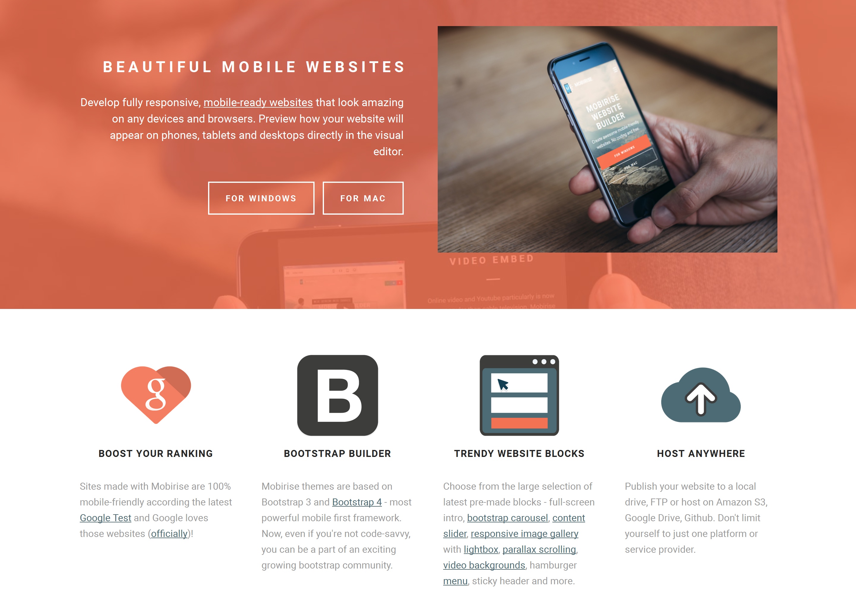 Responsive Mobile Website Builder Software